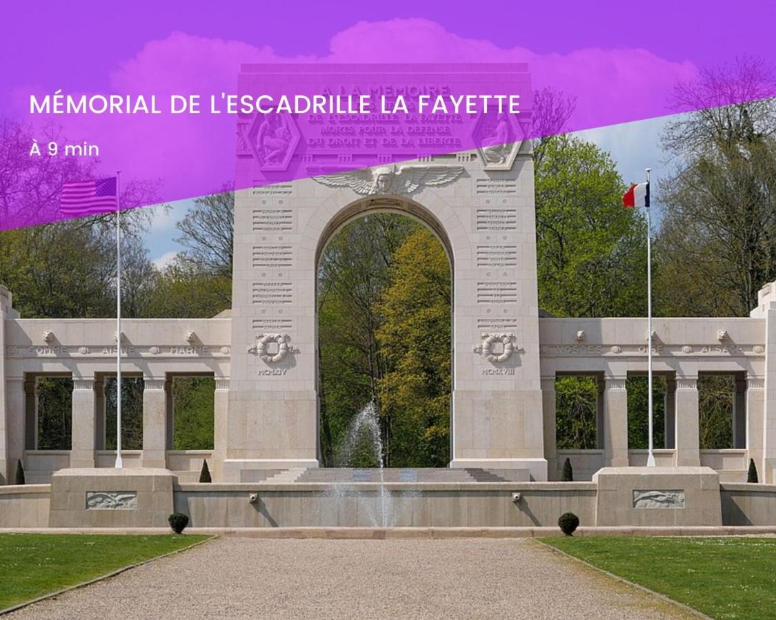 Le Cocon Des Couples Tout Proche Versailles - En Face De L'Hopital Mignot Ле-Шене Экстерьер фото